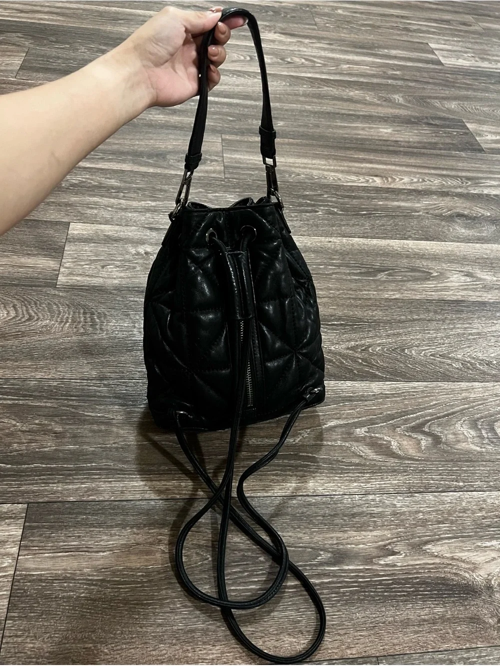 Milly quilted leather